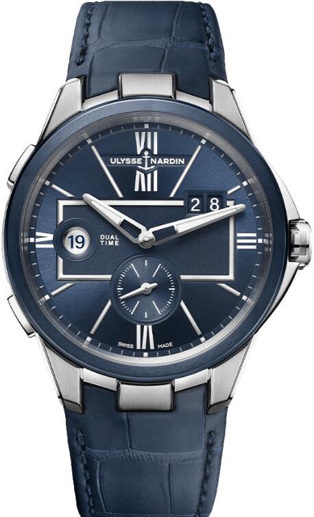 Ulysse Nardin Executive Dual Time 42mm 243-20/43 Replica Watch